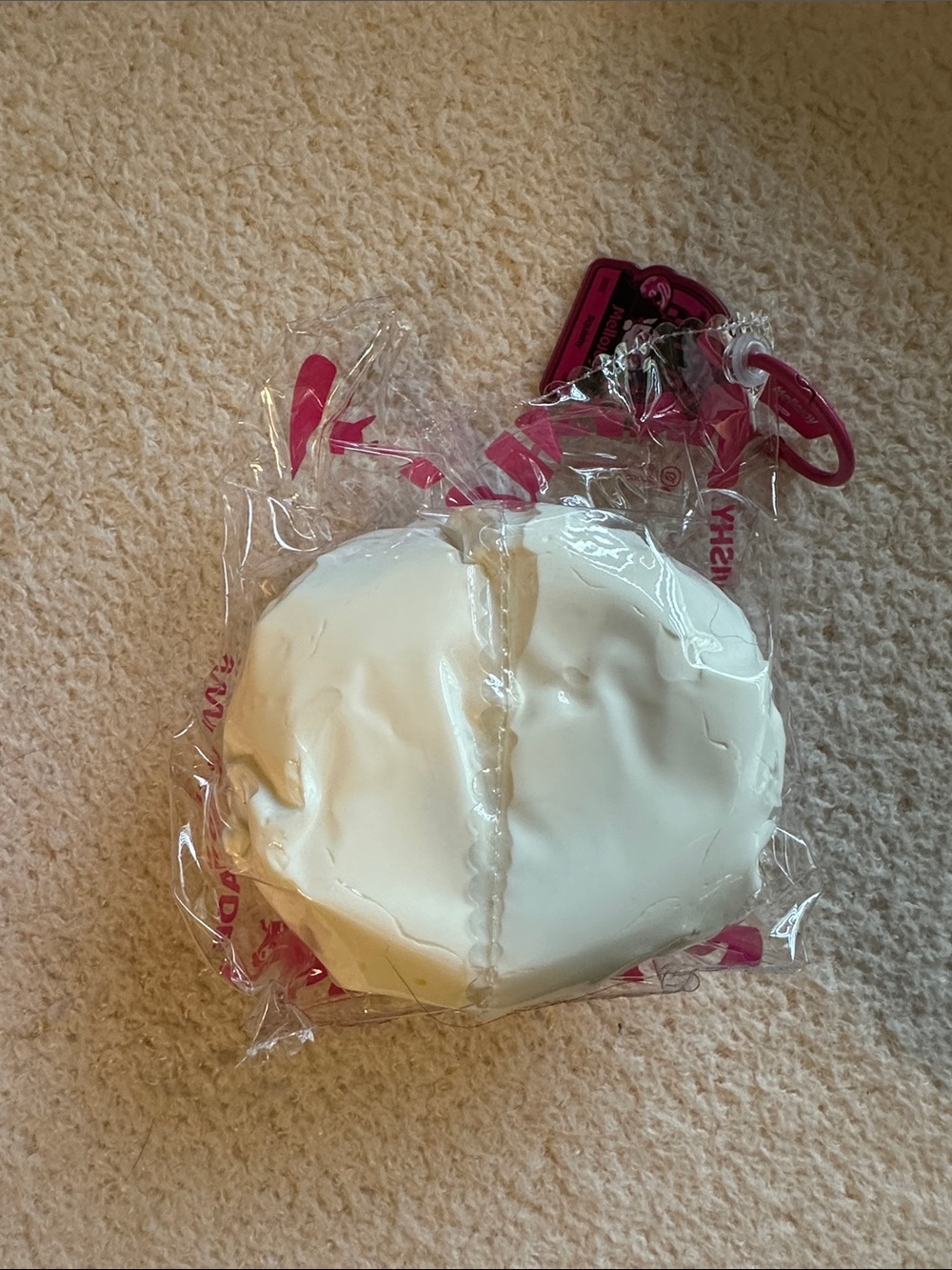 Mellojoy Banana Daifuku Squishy Keychain - Picture 2 of 3